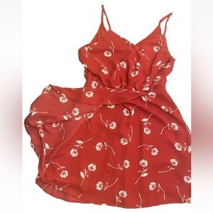 Lush Floral Print Cami Dress L